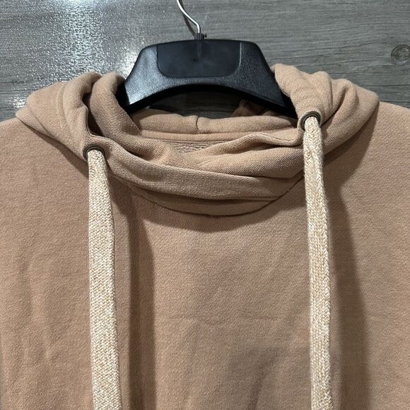 Aerie hoodie light pink Peach Size Large Oversized Boxy Fit Cozy - Picture 5 of 8